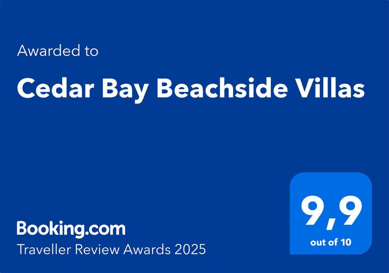 פליאוחורה Cedar Bay Beachside Villas מראה חיצוני תמונה